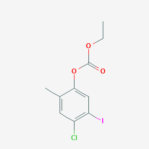 4-Chloro-5-iodo-2-methylphenyl ethyl carbonate - 930298-26-3