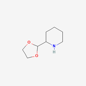 2-(1,3-Dioxolan-2-yl)piperidine - 860224-64-2