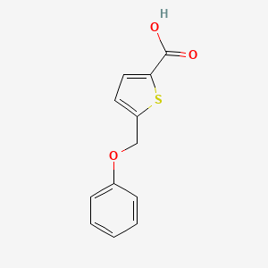 5-(Phenoxymethyl)thiophene-2-carboxylic acid - 61855-05-8