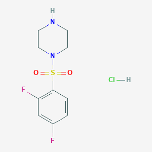 1-(2,4-Difluorobenzenesulfonyl)piperazine hydrochloride - 1170204-51-9