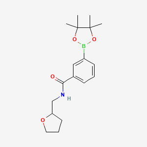 3-(Tetrahydrofurfurylaminocarbonyl)phenylboronic acid pinacol ester - 1073355-06-2