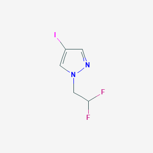 1-(2,2-difluoroethyl)-4-iodo-1H-pyrazole - 1344078-17-6