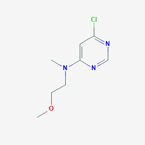 6-Chloro-N-(2-methoxyethyl)-N-methylpyrimidin-4-amine - 881402-18-2
