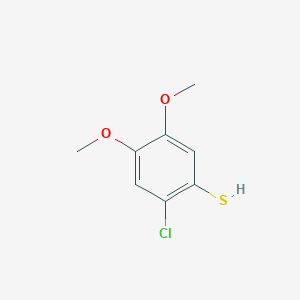2-Chloro-4,5-dimethoxybenzene-1-thiol - 1094359-76-8