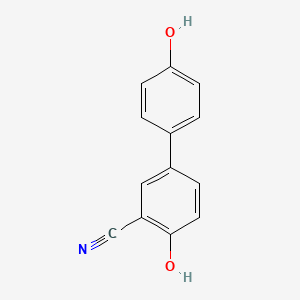 2-Cyano-4-(4-hydroxyphenyl)phenol - 1261973-27-6