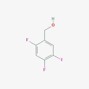 (2,4-Difluoro-5-iodo-phenyl)-methanol - 1097626-21-5