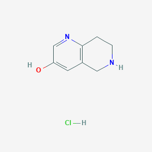 5,6,7,8-Tetrahydro-1,6-naphthyridin-3-ol hydrochloride - 625098-88-6