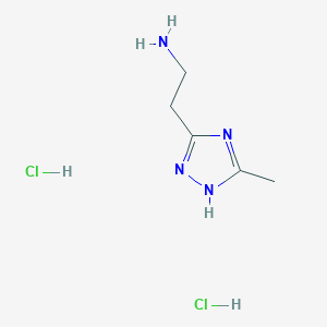 2-(5-Methyl-4H-[1,2,4]triazol-3-YL)-ethylamine dihydrochloride - 462651-77-0