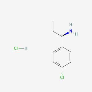 (R)-1-(4-Chlorophenyl)propan-1-amine hydrochloride - 1448902-18-8