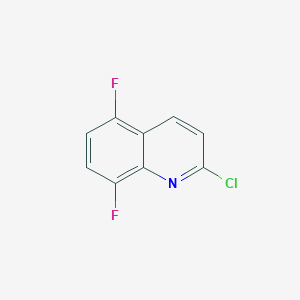 2-Chloro-5,8-difluoroquinoline - 773148-82-6