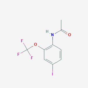 N-[4-iodo-2-(trifluoromethoxy)phenyl]acetamide - 874814-76-3