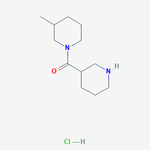 (3-Methyl-1-piperidinyl)(3-piperidinyl)methanone hydrochloride - 1220034-94-5
