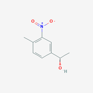 (1S)-1-(4-methyl-3-nitrophenyl)ethan-1-ol - 1344931-13-0