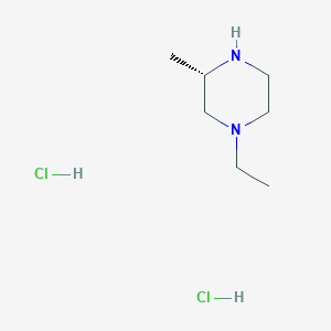 (S)-1-Ethyl-3-methyl-piperazine dihydrochloride - 1630082-91-5