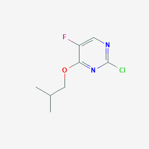 2-Chloro-5-fluoro-4-isobutoxypyrimidine - 1510352-42-7