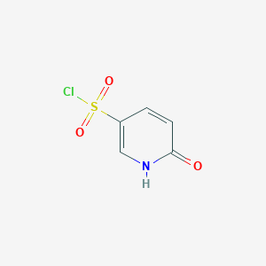 6-Oxo-1,6-dihydropyridine-3-sulfonyl chloride - 1357566-60-9