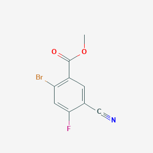 Methyl 2-bromo-5-cyano-4-fluorobenzoate - 1805187-91-0