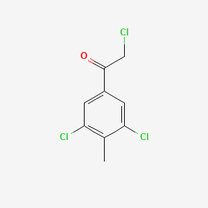 3',5'-Dichloro-4'-methylphenacyl chloride - 1803729-02-3
