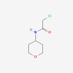 2-chloro-N-(oxan-4-yl)acetamide - 1154931-91-5