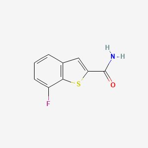 7-Fluoro-1-benzothiophene-2-carboxamide - 1956371-69-9