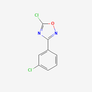5-Chloro-3-(3-chlorophenyl)-1,2,4-oxadiazole - 26925-40-6