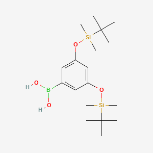 3,5-Bis(tert-butyldimethylsilyloxy)phenylboronic acid - 350035-52-8