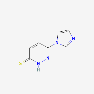 6-(1H-imidazol-1-yl)pyridazine-3-thiol - 1209316-08-4