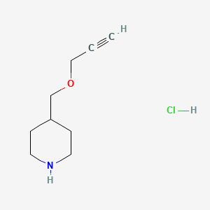 4-[(2-Propynyloxy)methyl]piperidine hydrochloride - 1185300-91-7