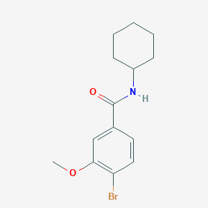 N-Cyclohexyl 4-bromo-3-methoxybenzamide - 1072944-40-1