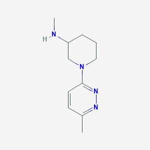 N-methyl-1-(6-methylpyridazin-3-yl)piperidin-3-amine - 1247729-18-5