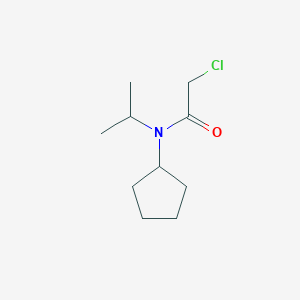 2-chloro-N-cyclopentyl-N-(propan-2-yl)acetamide - 1311314-61-0