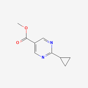 Methyl 2-cyclopropylpyrimidine-5-carboxylate - 1158735-17-1