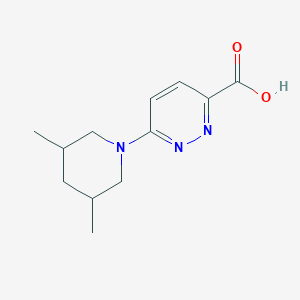 6-(3,5-Dimethylpiperidin-1-yl)pyridazine-3-carboxylic acid - 1183545-09-6