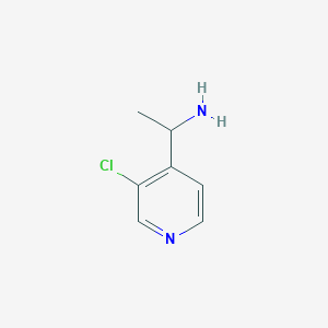 1-(3-Chloropyridin-4-yl)ethan-1-amine - 1149588-22-6