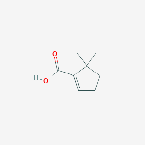 5,5-Dimethylcyclopent-1-ene-1-carboxylic acid - 154222-75-0