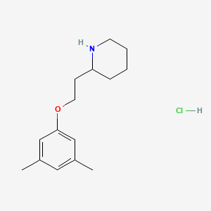 2-[2-(3,5-Dimethylphenoxy)ethyl]piperidine hydrochloride - 1219961-03-1