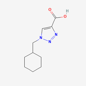 1-(cyclohexylmethyl)-1H-1,2,3-triazole-4-carboxylic acid - 1247742-65-9