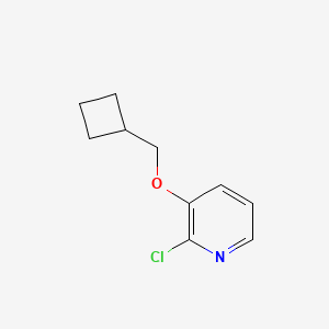2-Chloro-3-(cyclobutylmethoxy)pyridine - 1483692-03-0