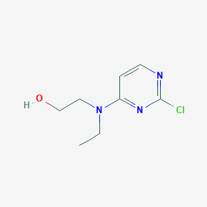 2-[(2-chloropyrimidin-4-yl)(ethyl)amino]ethan-1-ol - 1249649-66-8