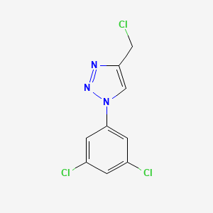 4-(chloromethyl)-1-(3,5-dichlorophenyl)-1H-1,2,3-triazole - 1249340-50-8