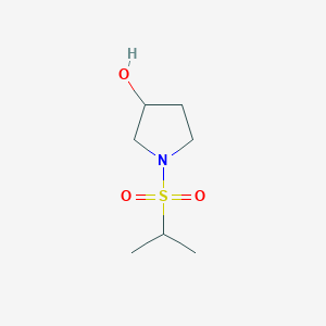 1-(Propane-2-sulfonyl)pyrrolidin-3-ol - 1342531-79-6