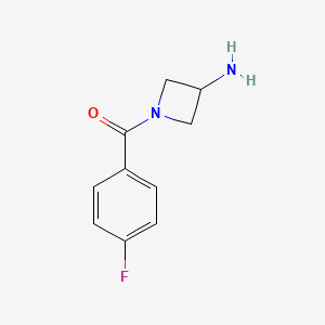 1-(4-Fluorobenzoyl)azetidin-3-amine - 1340197-90-1