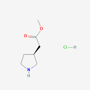 Methyl (S)-pyrrolidin-3-YL-acetate hcl - 1024038-33-2