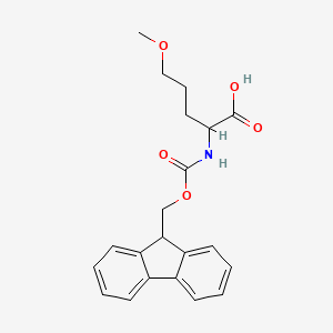 2-{[(9H-fluoren-9-ylmethoxy)carbonyl]amino}-5-methoxypentanoic acid - 1483389-52-1