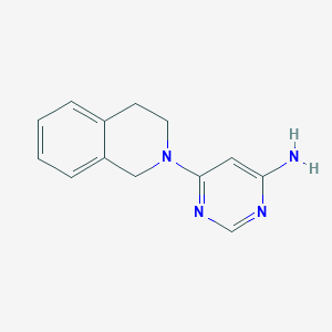 6-(3,4-dihydroisoquinolin-2(1H)-yl)pyrimidin-4-amine - 1491317-01-1