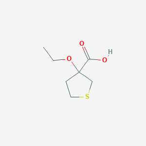 3-Ethoxythiolane-3-carboxylic acid - 1249664-74-1