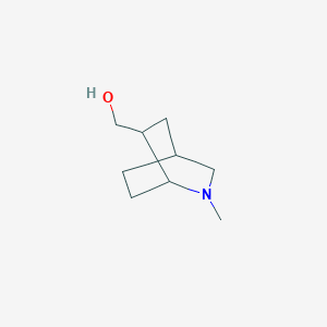 {2-methyl-2-azabicyclo[2.2.2]octan-6-yl}methanol - 37089-66-0