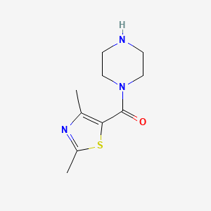 1-(2,4-Dimethyl-1,3-thiazole-5-carbonyl)piperazine - 1225734-03-1