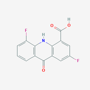 2,5-Difluoro-9-oxo-9,10-dihydroacridine-4-carboxylic acid - 1797691-14-5