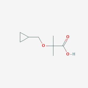 2-(cyclopropylMethoxy)-2-Methylpropanoic acid - 1250535-65-9